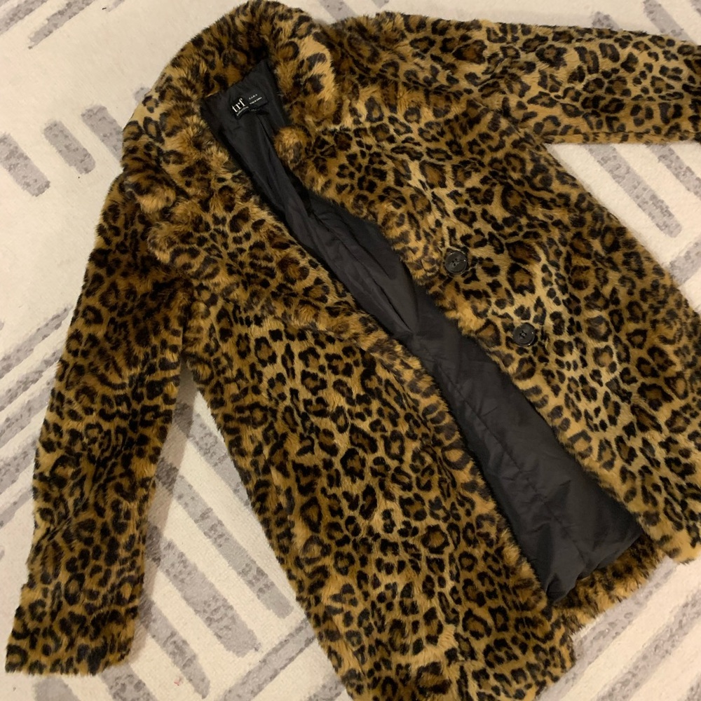 Zara Leopard Coat
